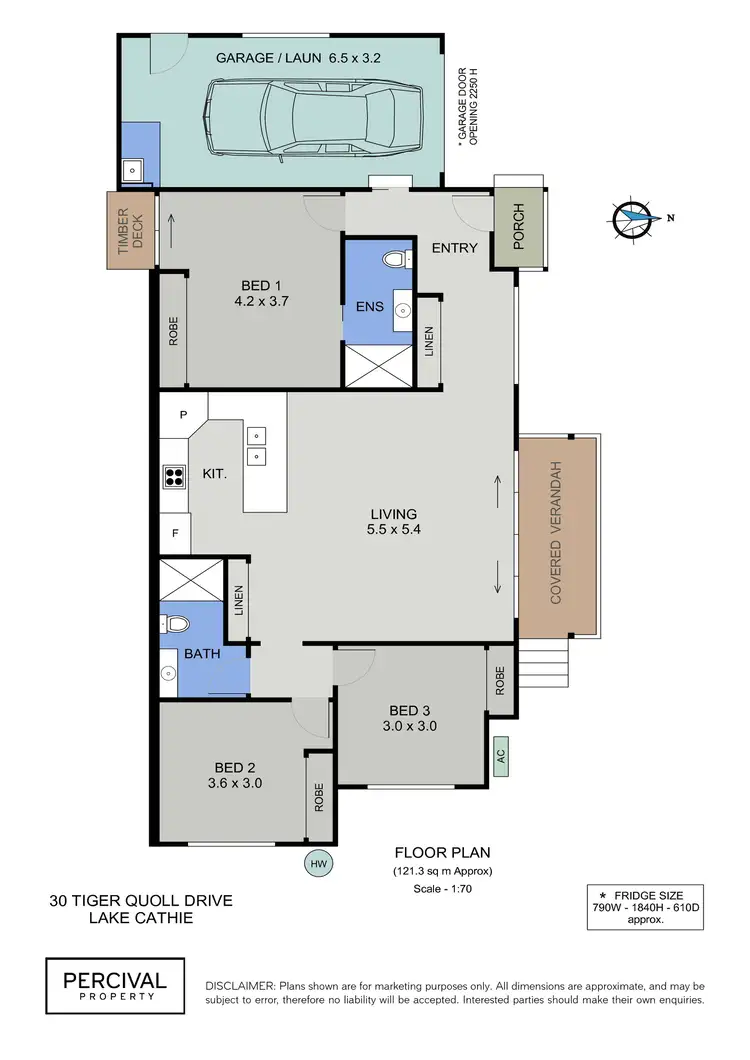 Floorplan of Homely villa listing, 30 Tiger Quoll Drive, Lake Cathie NSW 2445