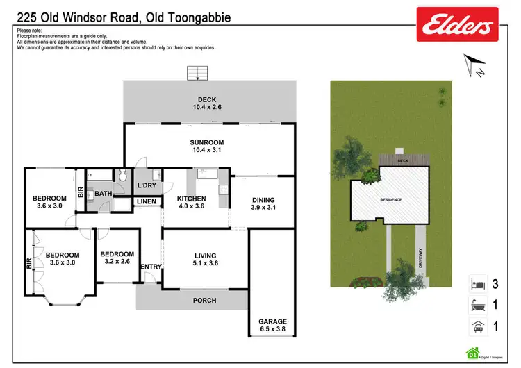 Floorplan of Homely house listing, 225 Old Windsor Road, Old Toongabbie NSW 2146