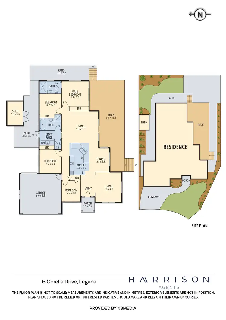 Floorplan of Homely house listing, 6 Corella Drive, Legana TAS 7277