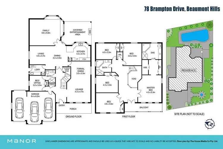 Floorplan of Homely house listing, 78 Brampton Drive, Beaumont Hills NSW 2155