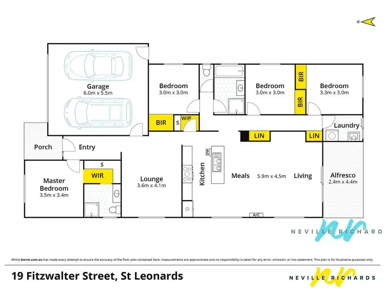 Floorplan of Homely house listing, 19 Fitzwalter Street, St Leonards VIC 3223