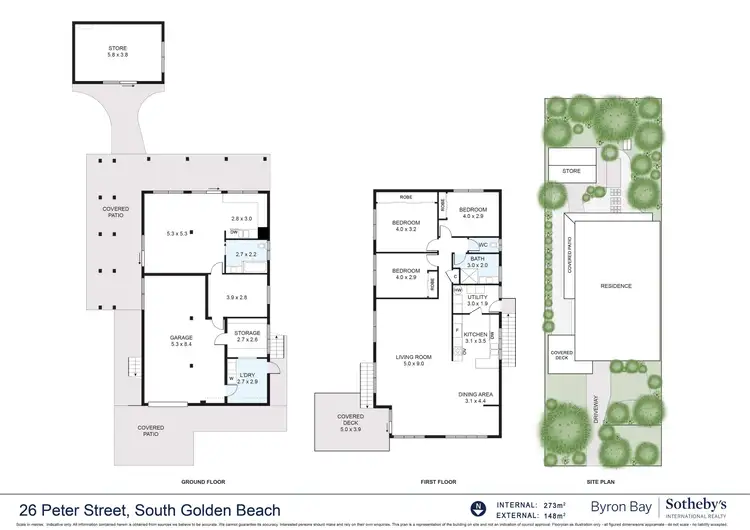 Floorplan of Homely house listing, 26 Peter Street, South Golden Beach NSW 2483