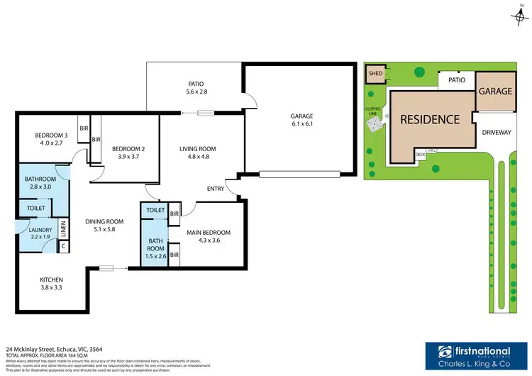 Floorplan of Homely house listing, 2/24 McKinlay Street, Echuca VIC 3564