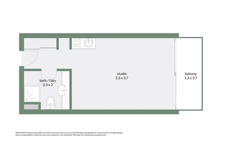 Floorplan of Homely apartment listing, 3405/2-22 Veivers Road, Palm Cove QLD 4879