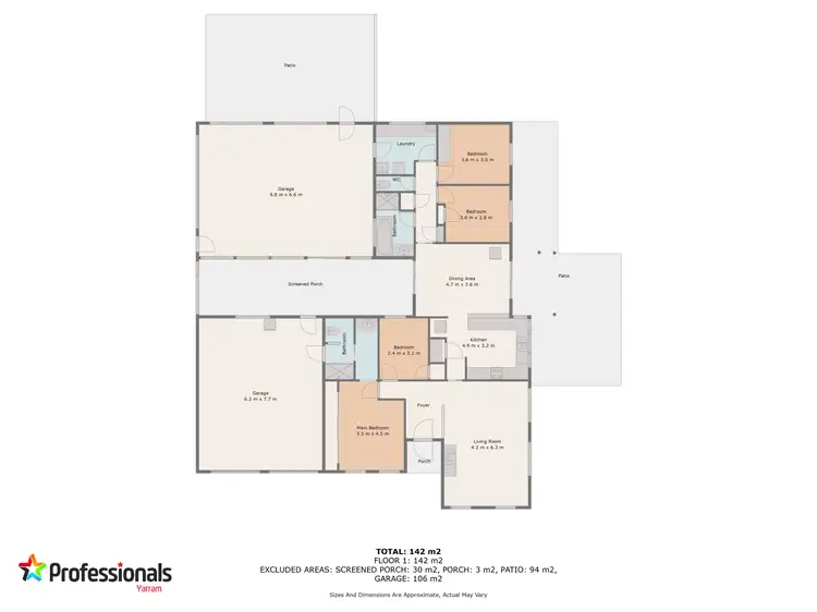 Floorplan of Homely rural property listing, 507 Tarra Valley Road, Devon North VIC 3971
