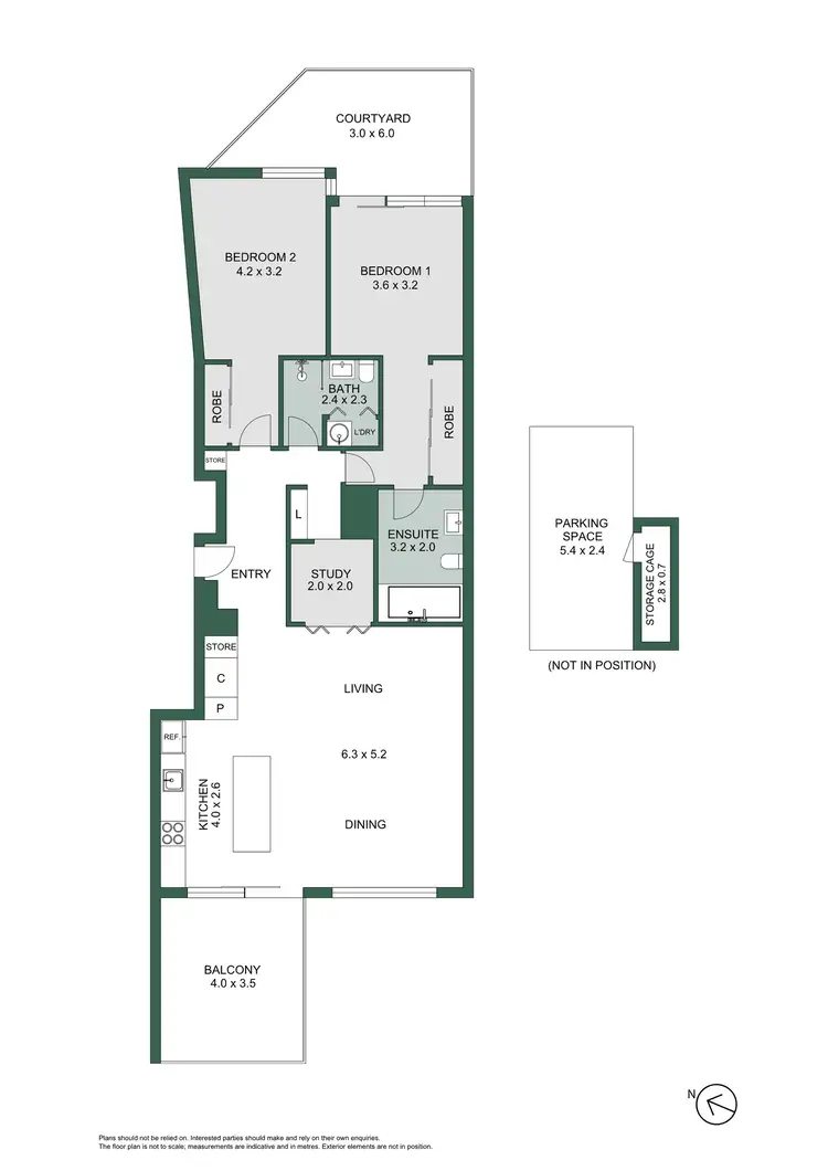 Floorplan of Homely apartment listing, G03/1 Distillery Drive, Pyrmont NSW 2009