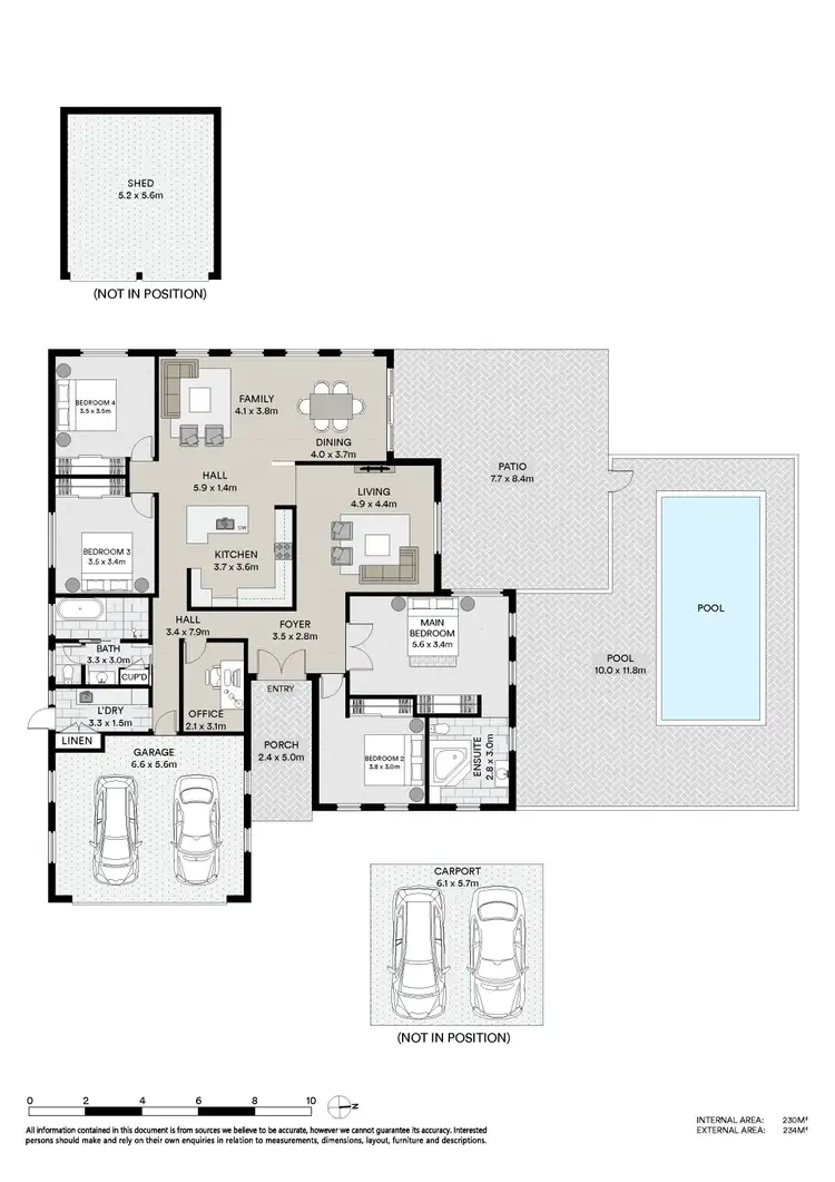 Floorplan of Homely house listing, 24 Wyndham Close, Tamworth NSW 2340