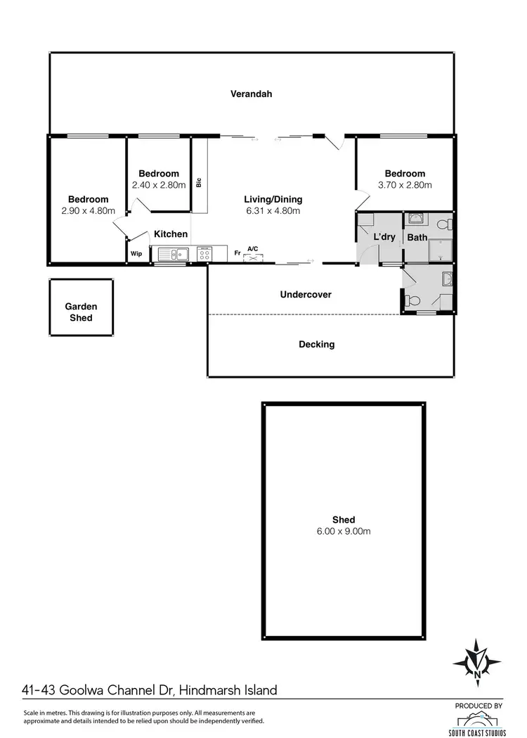 Floorplan of Homely house listing, 41-43 Goolwa Channel Drive, Hindmarsh Island SA 5214