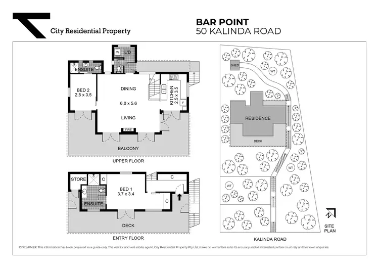 Floorplan of Homely house listing, 50 Kalinda Road, Bar Point NSW 2083