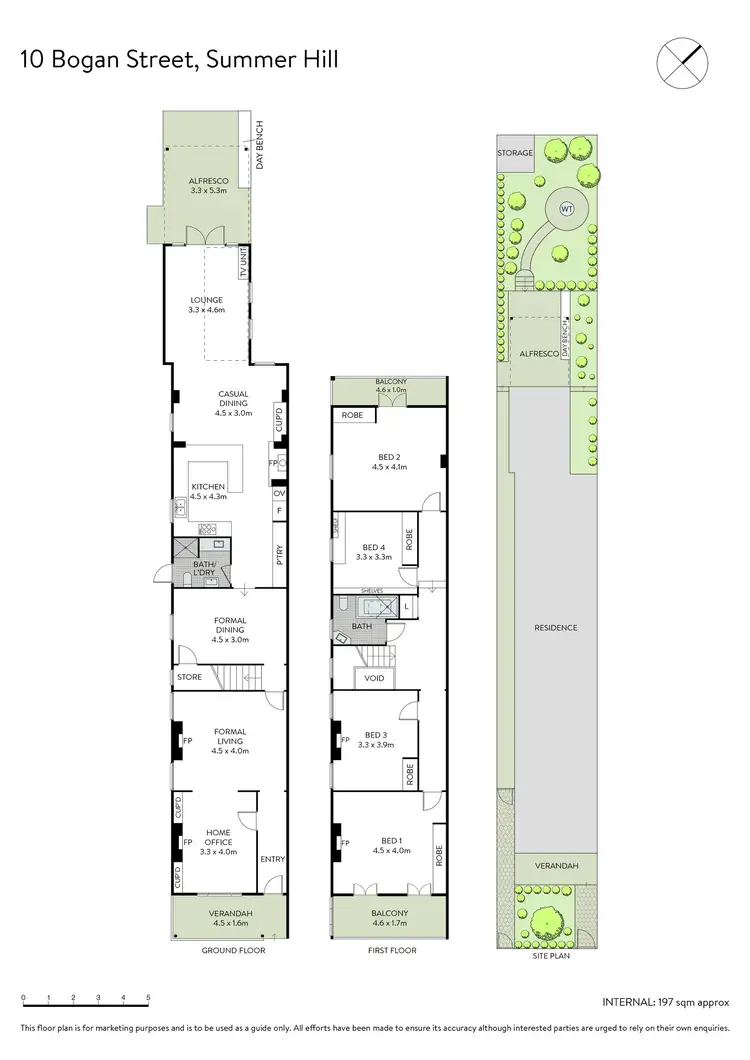Floorplan of Homely house listing, 10 Bogan Street, Summer Hill NSW 2130