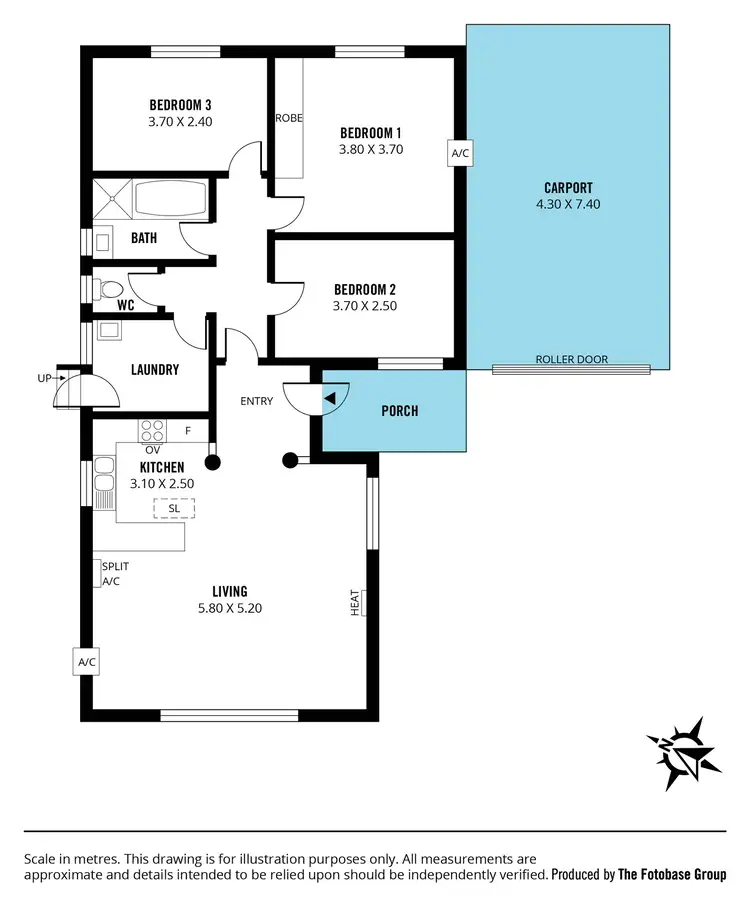 Floorplan of Homely house listing, 24 Barnabas Crescent, Christie Downs SA 5164