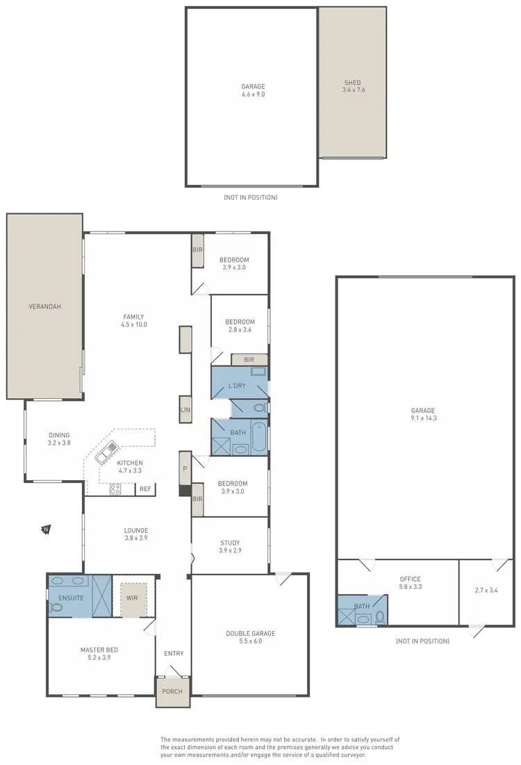 Floorplan of Homely house listing, 40 Bindowan Drive, Hoppers Crossing VIC 3029