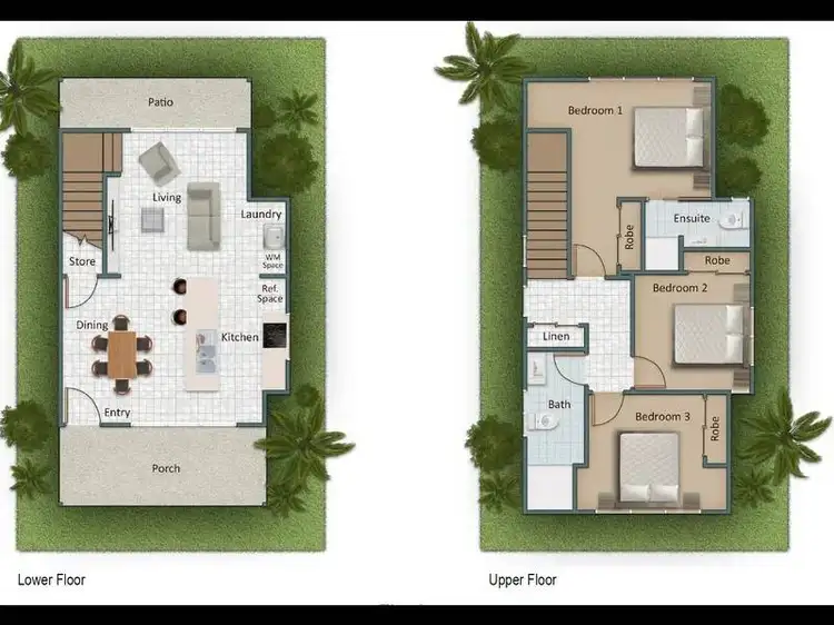 Floorplan of Homely townhouse listing, 20/25 Saint Andrews Drive, Leichhardt QLD 4305