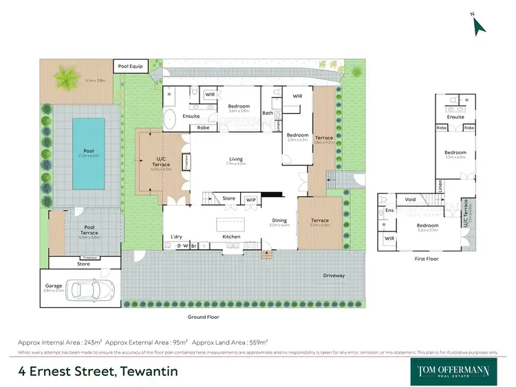 Floorplan of Homely house listing, 4 Ernest Street, Tewantin QLD 4565