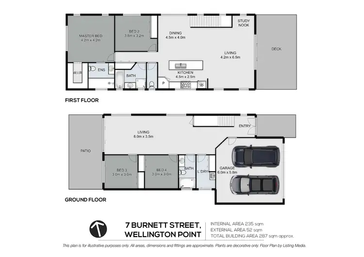 Floorplan of Homely house listing, 7 Burnett Street, Wellington Point QLD 4160