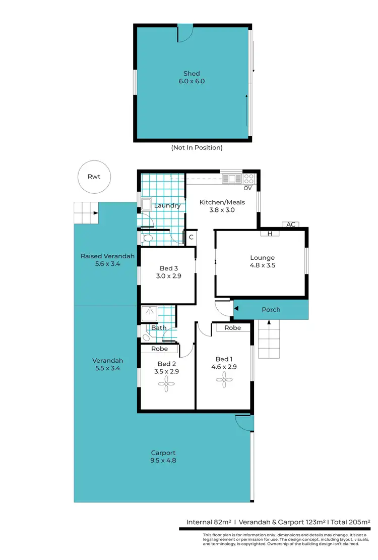 Floorplan of Homely house listing, 11 Diamond Avenue, Gilles Plains SA 5086