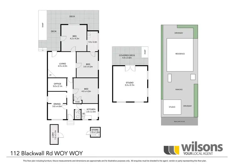 Floorplan of Homely house listing, 112 Blackwall Road, Woy Woy NSW 2256