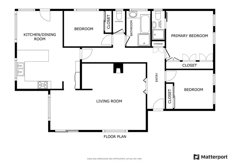 Floorplan of Homely house listing, 8 Mathoura Place, Orange NSW 2800