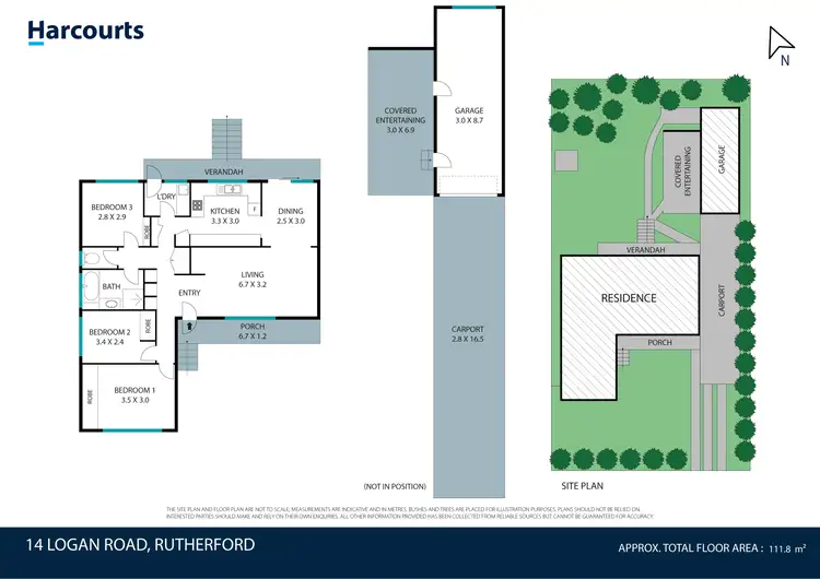 Floorplan of Homely house listing, 14 Logan Road, Rutherford NSW 2320