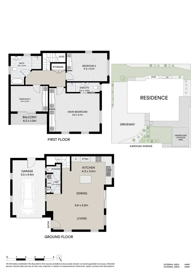 Floorplan of Homely townhouse listing, 3/3 Karooah Avenue, Blue Bay NSW 2261