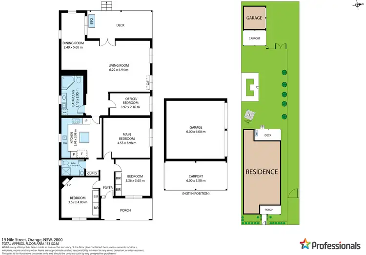Floorplan of Homely house listing, 19 Nile Street, Orange NSW 2800
