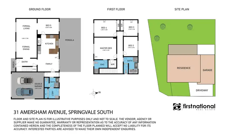 Floorplan of Homely house listing, 31 Amersham Avenue, Springvale South VIC 3172