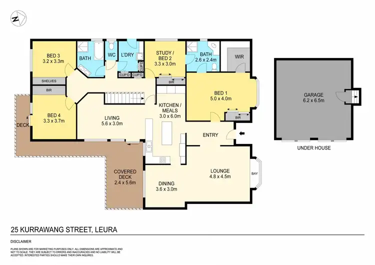 Floorplan of Homely house listing, 25 Kurrawang Street, Leura NSW 2780