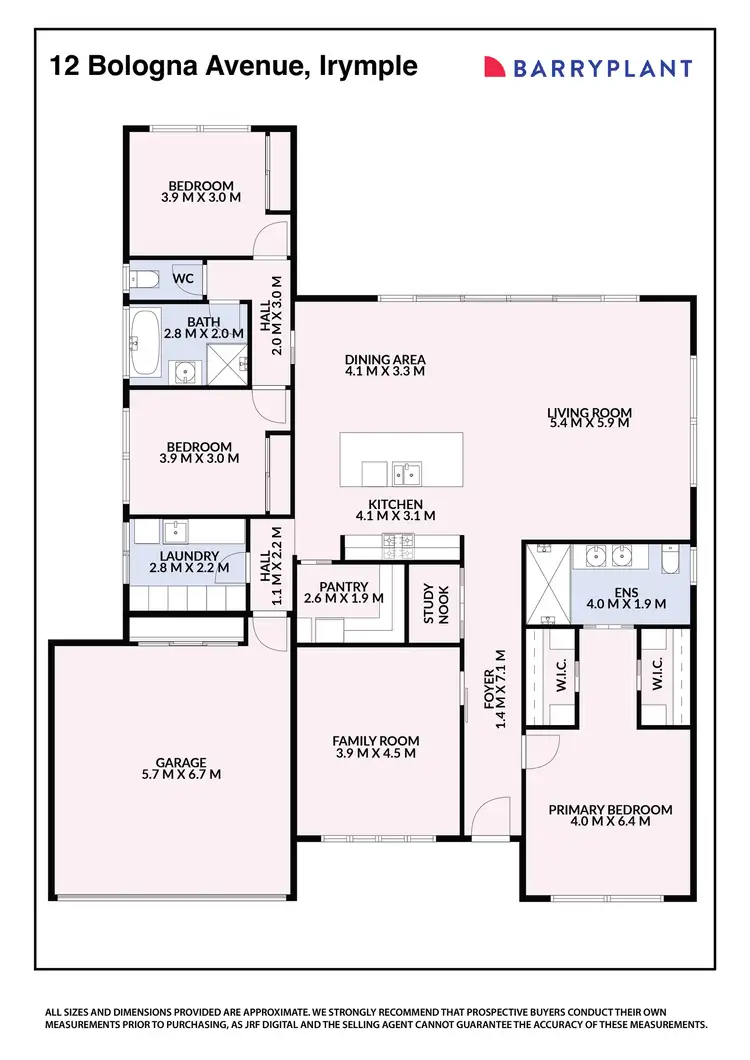 Floorplan of Homely house listing, 12 Bologna Avenue, Irymple VIC 3498