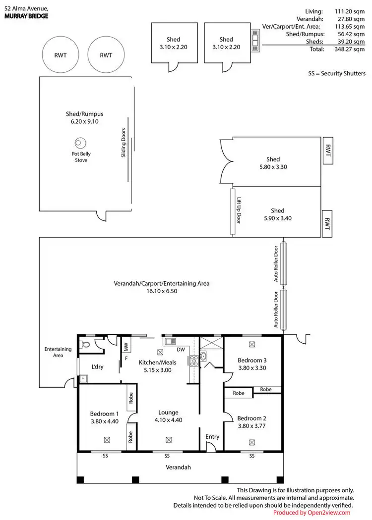Floorplan of Homely house listing, 11 Upton Street, Tailem Bend SA 5260