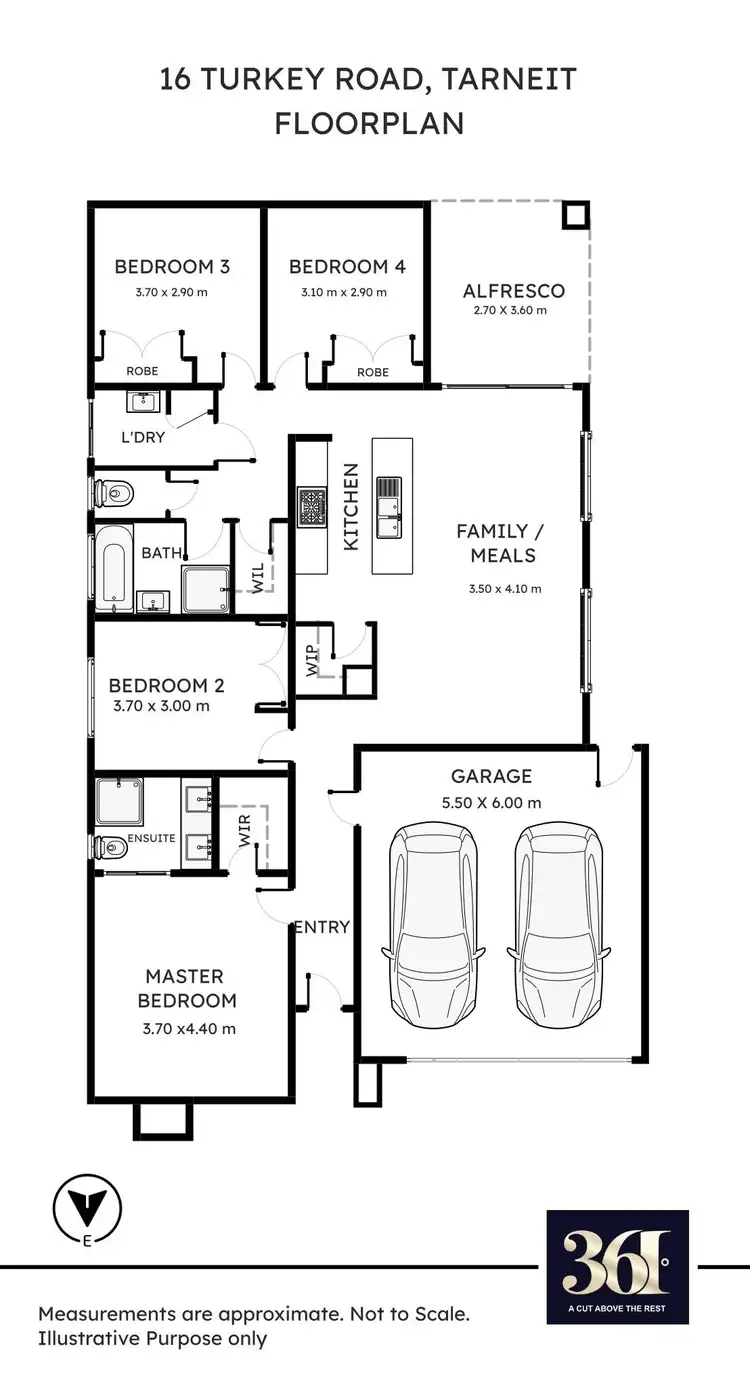 Floorplan of Homely house listing, 16 Turkey Road, Tarneit VIC 3029