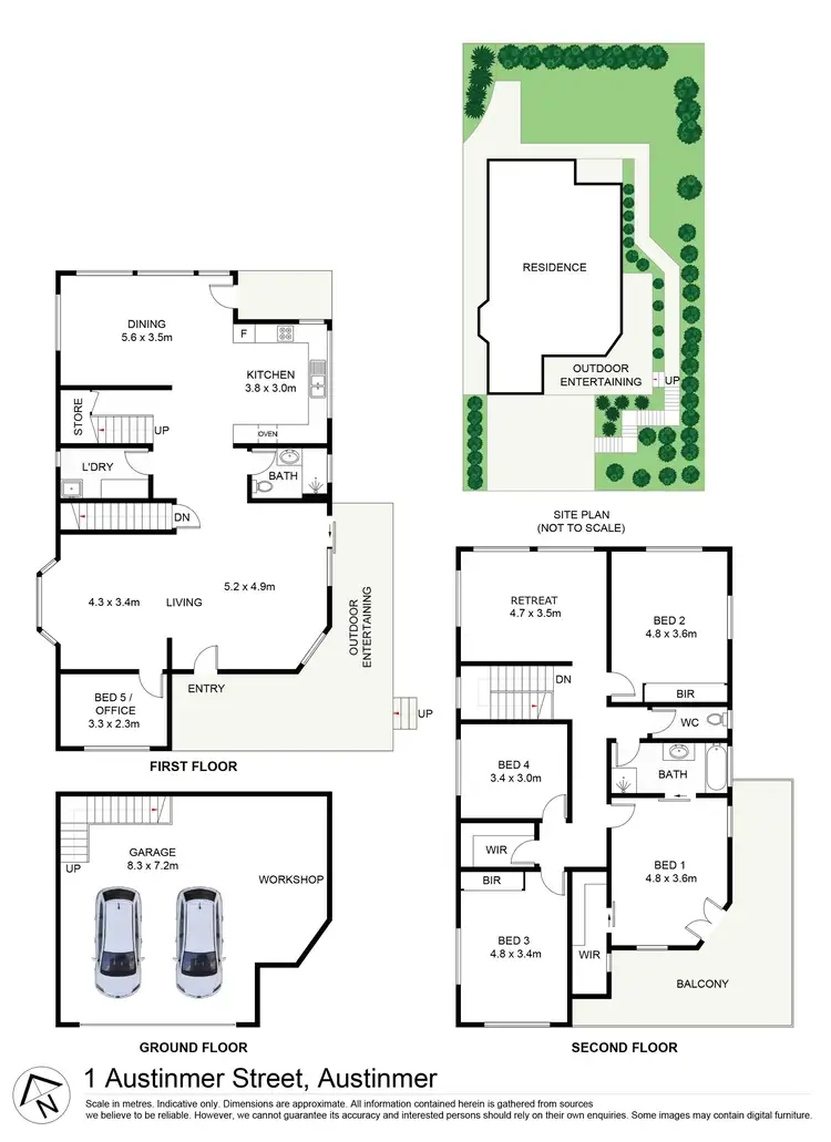 Floorplan of Homely house listing, 1 Austinmer Street, Austinmer NSW 2515