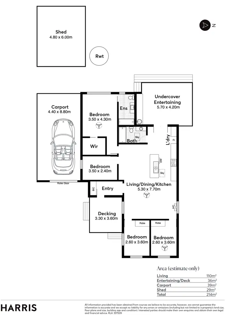 Floorplan of Homely house listing, 7 Waggon Road, Victor Harbor SA 5211