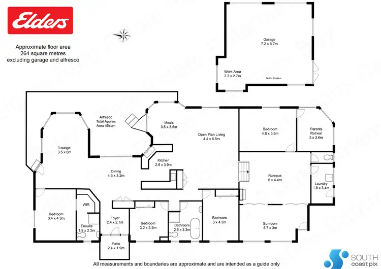 Floorplan of Homely house listing, 10 Highlands Avenue, Surf Beach NSW 2536