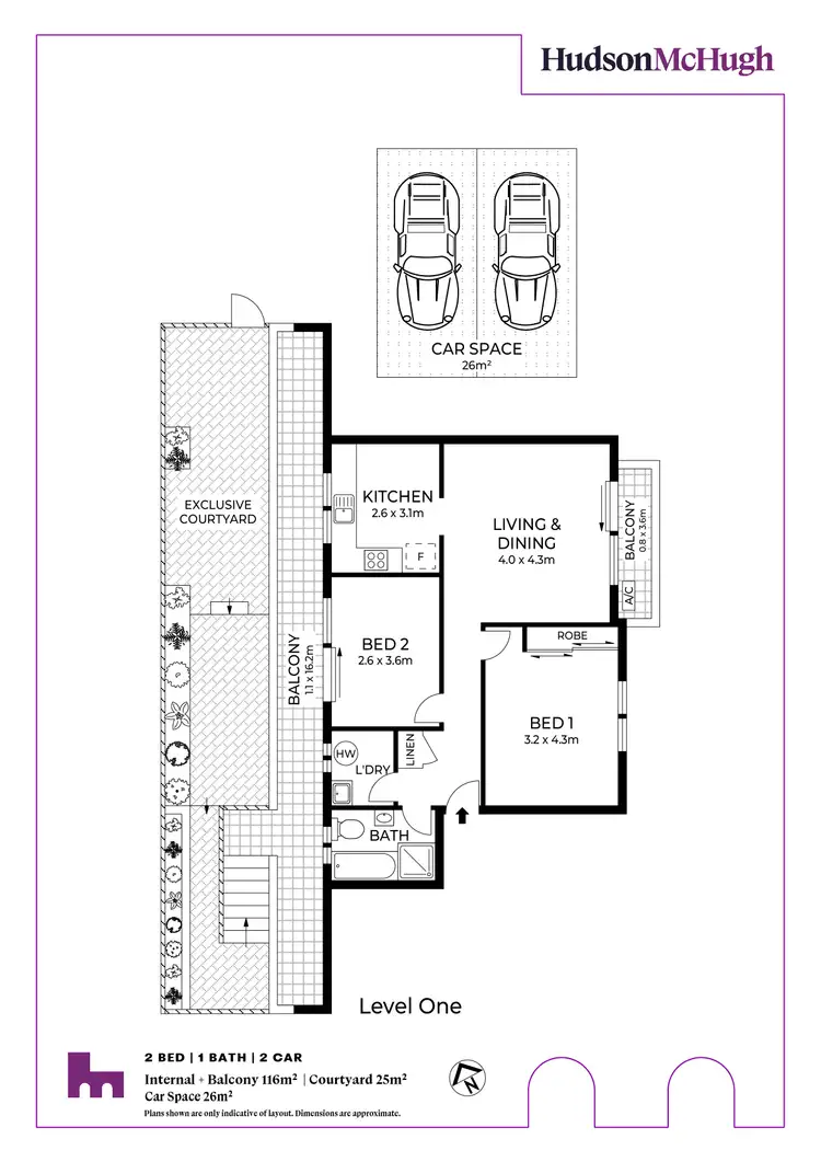 Floorplan of Homely unit listing, 5/60 Kensington Road, Summer Hill NSW 2130