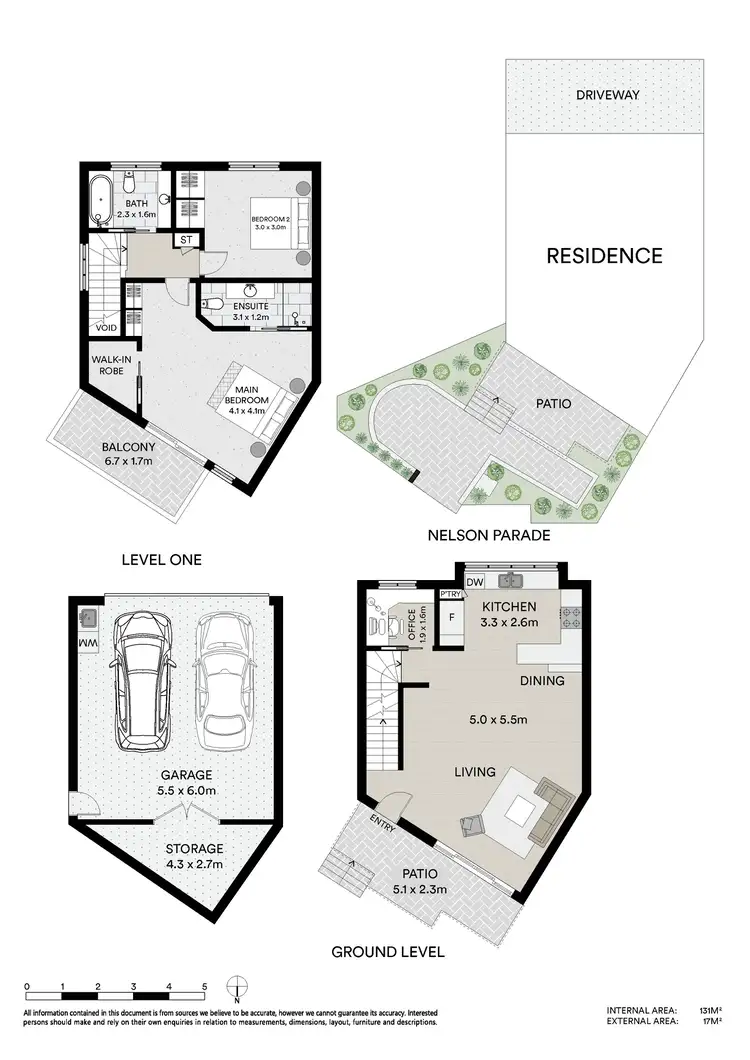 Floorplan of Homely townhouse listing, 5/22 Nelson Parade, Manly QLD 4179