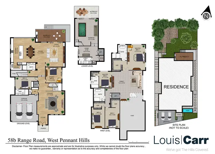 Floorplan of Homely house listing, 58B Range Road, West Pennant Hills NSW 2125