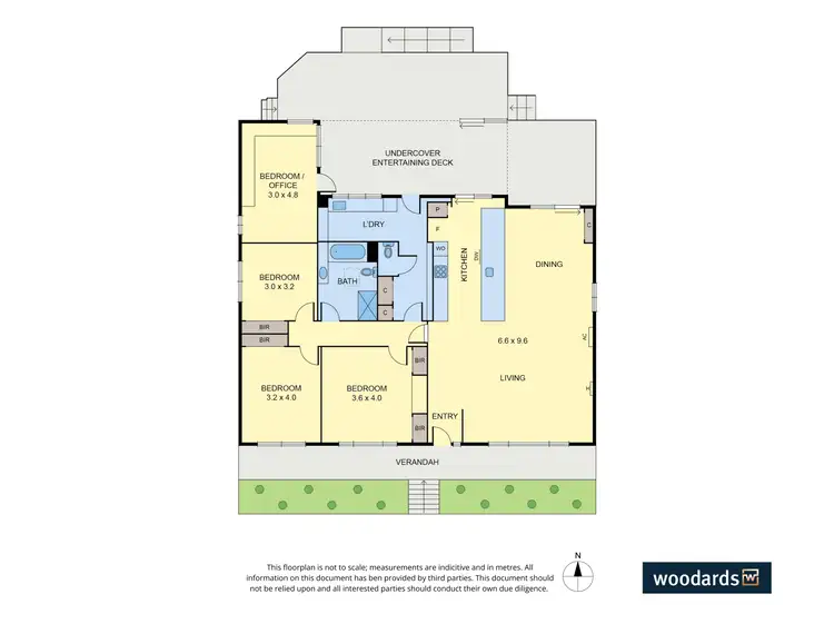Floorplan of Homely house listing, 52 Tylden-Woodend Road, Tylden VIC 3444