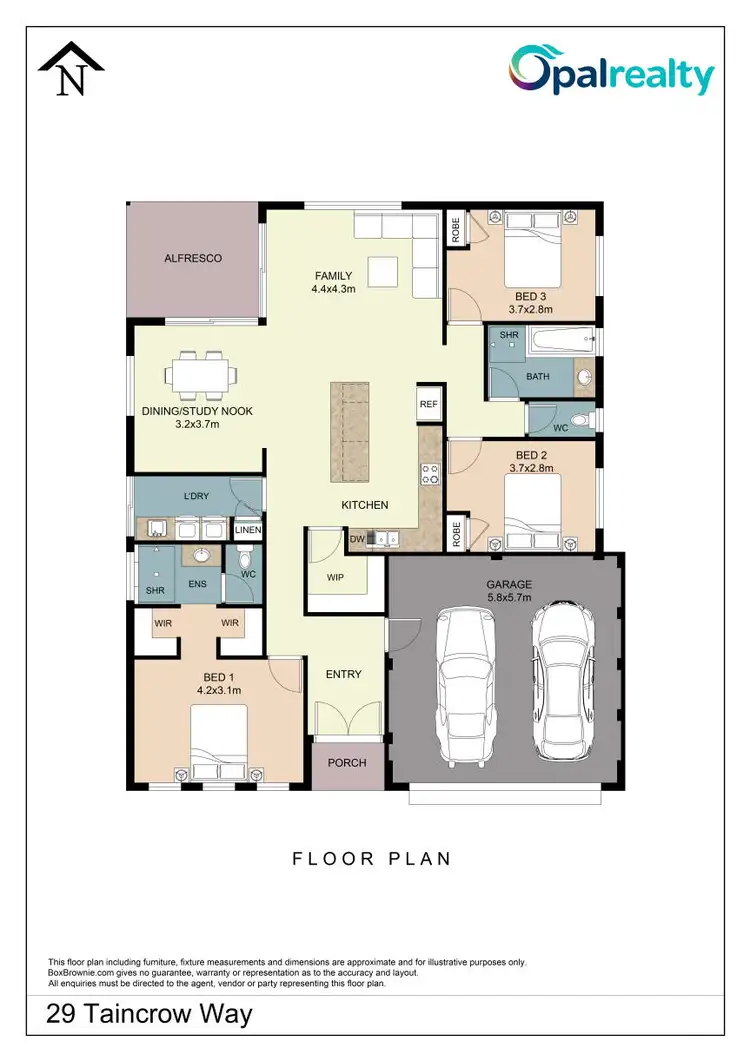 Floorplan of Homely house listing, 29 Taincrow Way, Golden Bay WA 6174