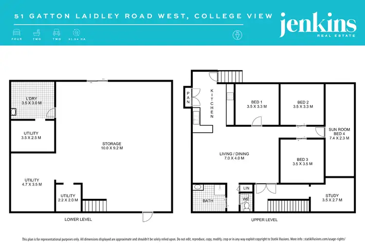 Floorplan of Homely rural property listing, 51 Gatton-Laidley Road, College View QLD 4343