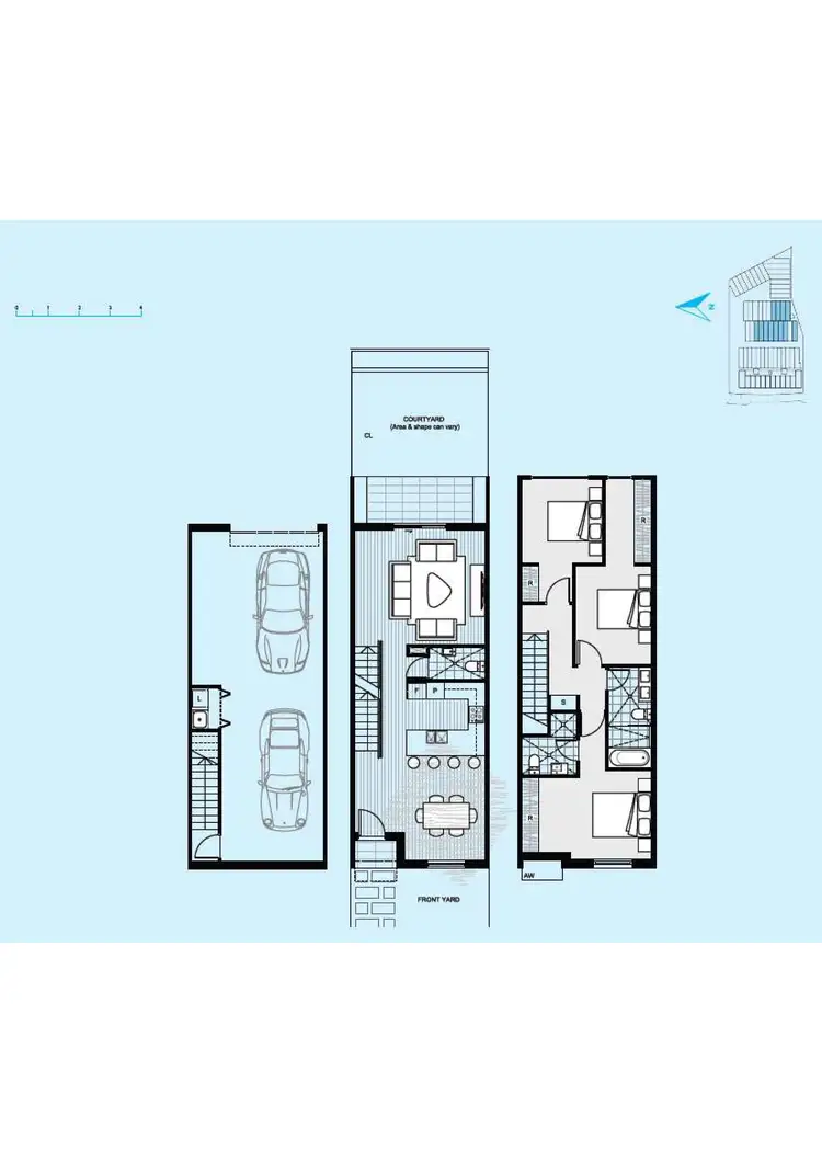 Floorplan of Homely townhouse listing, 20/9 Thynne Street, Bruce ACT 2617