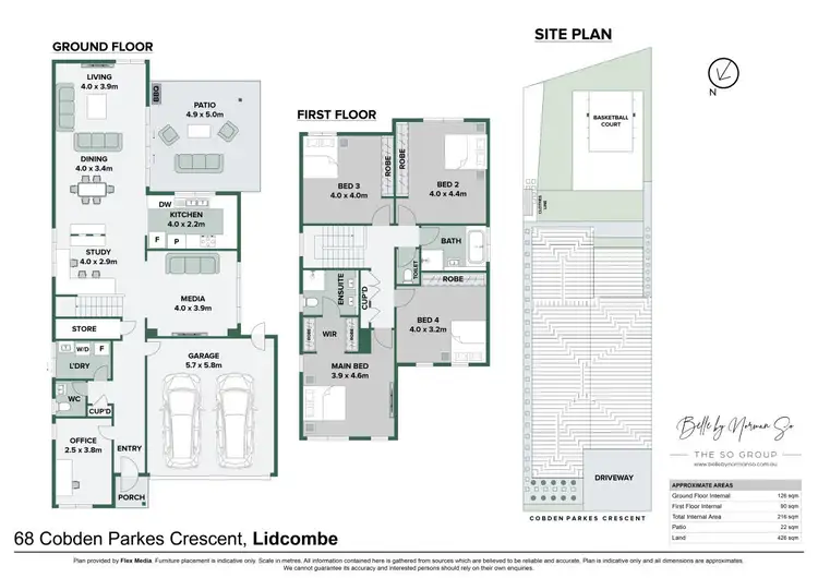 Floorplan of Homely house listing, 68 Cobden Parkes Crescent, Lidcombe NSW 2141