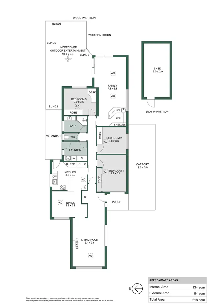 Floorplan of Homely house listing, 17 Ballara Avenue, Warradale SA 5046