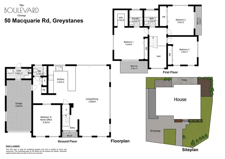 Floorplan of Homely house listing, 50 Macquarie Road, Greystanes NSW 2145