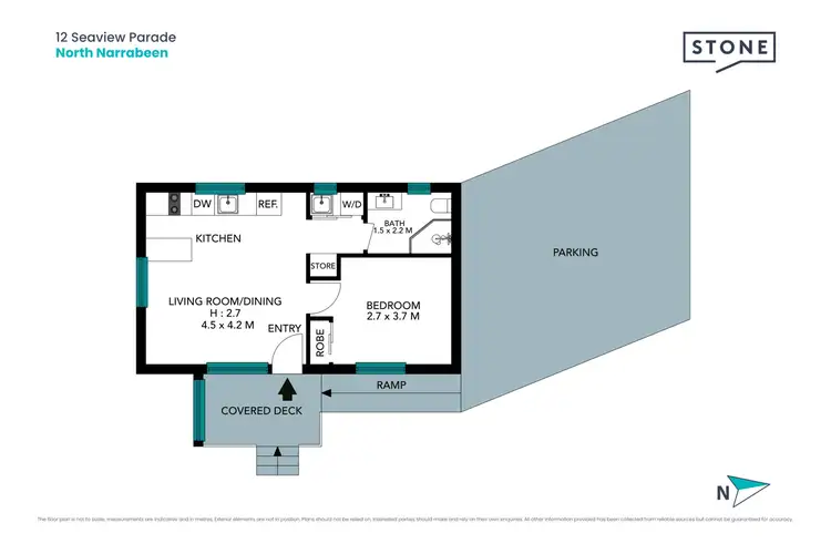 Floorplan of Homely villa listing, 12 Seaview Parade, North Narrabeen NSW 2101