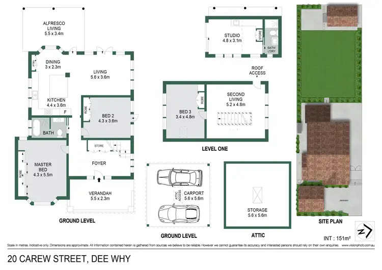 Floorplan of Homely house listing, 20 Carew Street, Dee Why NSW 2099