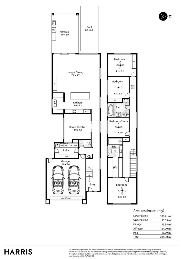 Floorplan of Homely house listing, 20 Eucla Avenue, Warradale SA 5046