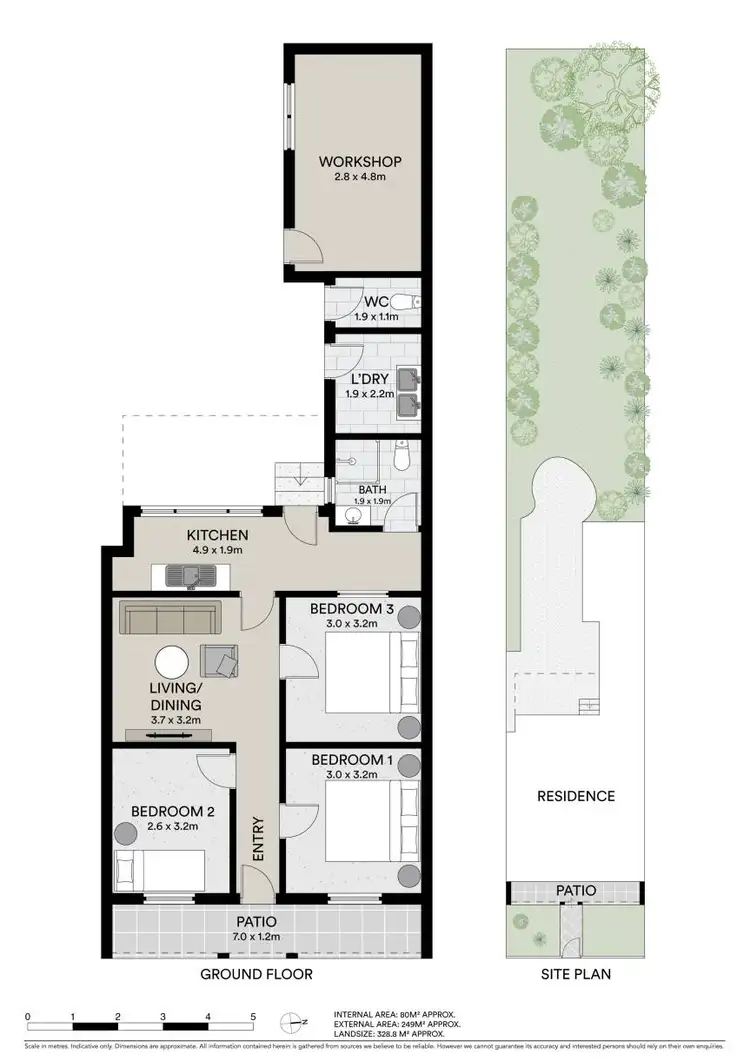 Floorplan of Homely house listing, 5 Iceton Street, Burwood NSW 2134