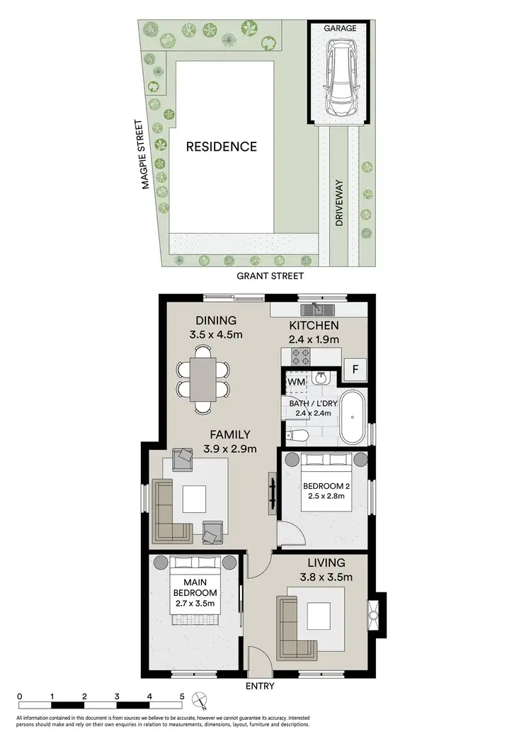 Floorplan of Homely house listing, 416 Grant Street, Golden Point VIC 3350
