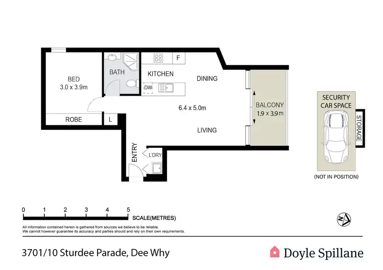 Floorplan of Homely unit listing, 3701/10 Sturdee Parade, Dee Why NSW 2099
