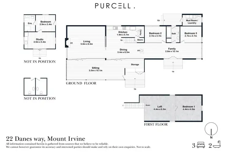 Floorplan of Homely rural property listing, 22 Danes Way, Mount Irvine NSW 2786